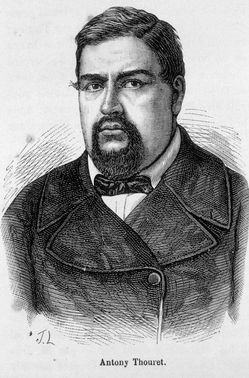 Portret Antoniego Thoureta autorstwa Unknown artist