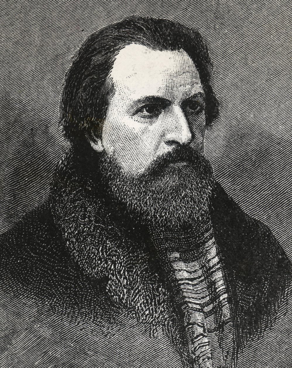 Portret Apolla Grigoriewa (1822-1865) rosyjski poeta i krytyk -Apollo Grigoriev poeta i krytyk literacki oraz rosyjski teatralny - autorstwa Unknown artist