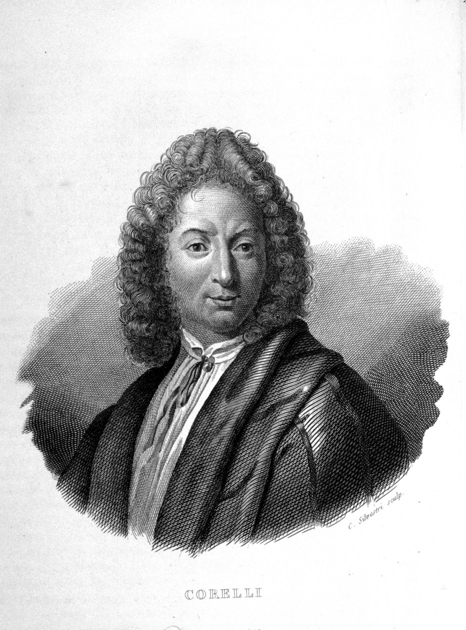 Portret Arcangelo Corelli (1653 - 1713) autorstwa Unknown artist