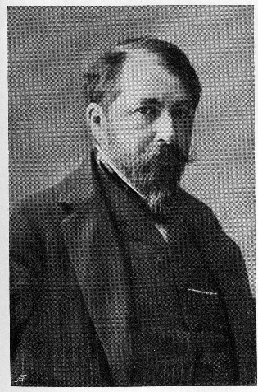 Portret Arthura Schnitzlera (1862 -1931), austriackiego żydowskiego pisarza i lekarza. autorstwa Unknown artist