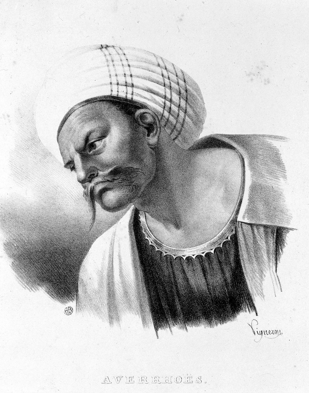 Portret Awerroesa (1126 - 1198). autorstwa Unknown artist