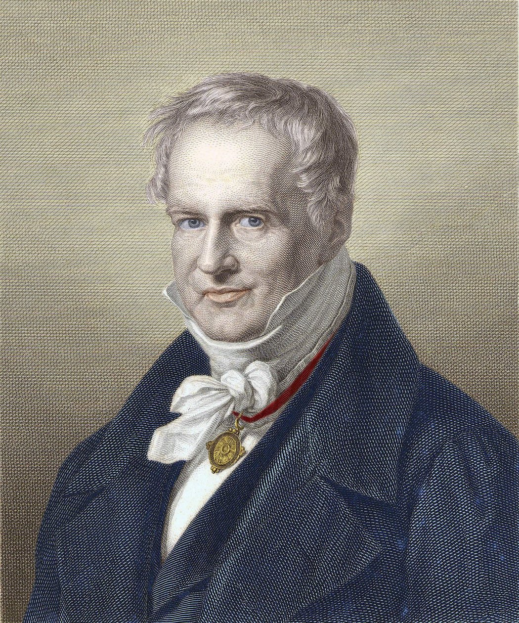 Portret barona Aleksandra von Humboldta (Aleksander Humboldta autorstwa Unknown artist
