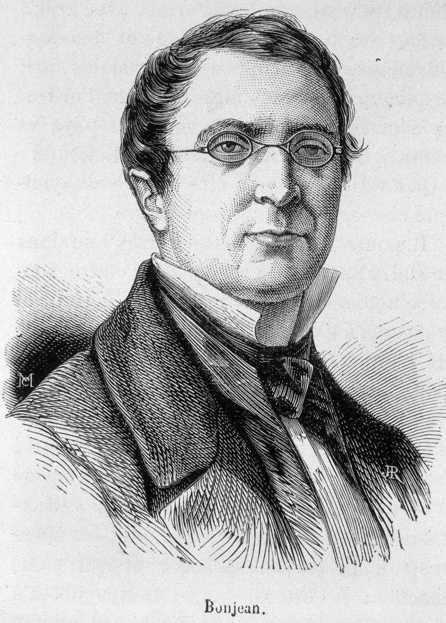 Portret Bonjeana autorstwa Unknown artist