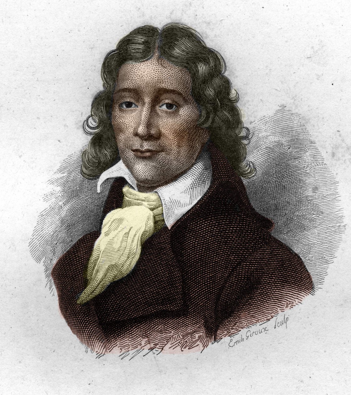 Portret Camille Desmoulins (1760-1794), francuskiego publicysty i polityka, rycina z XIX wieku autorstwa Unknown artist
