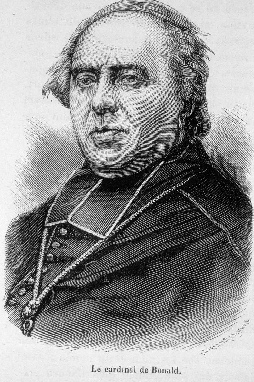 Portret kardynała Bonalda autorstwa Unknown artist