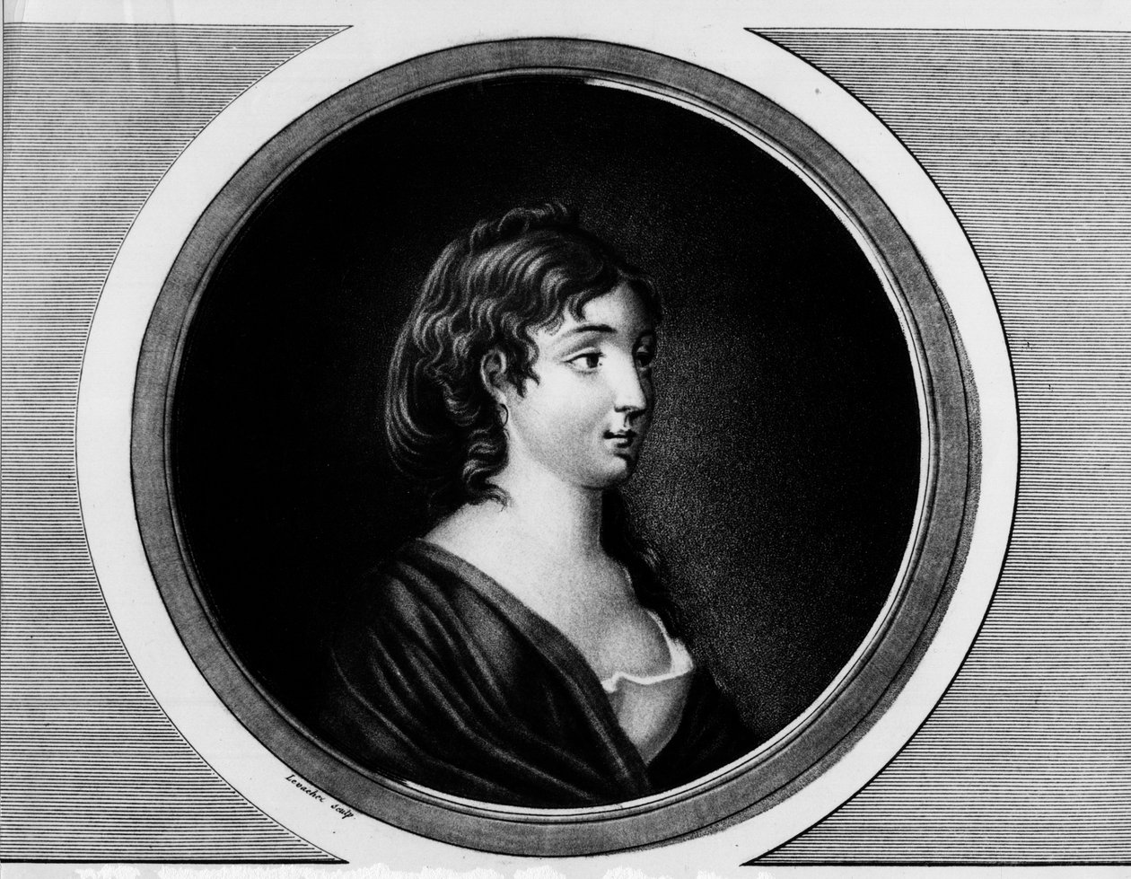 Portret Cecile-Aimee Renault (Aimee-Cecile lub Aimee Cecile Renaud autorstwa Unknown artist