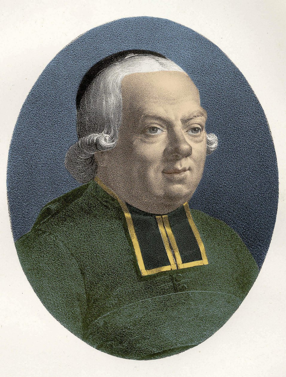 Portret Karola, opactwa szpady (1712 - 1789) Pedagog francuski. autorstwa Unknown artist