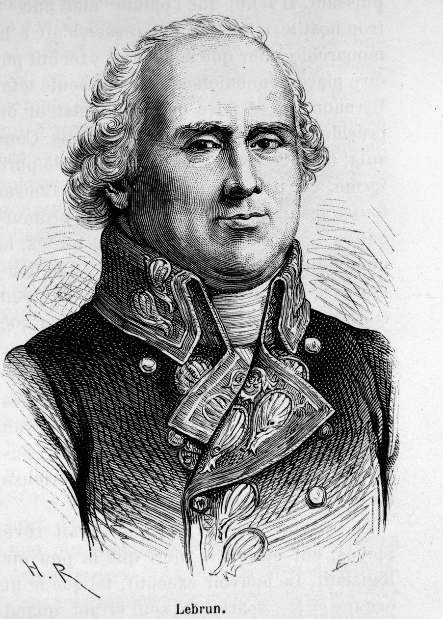 Portret Charlesa Francois Lebruna (1739-1824), francuskiego polityka. autorstwa Unknown artist