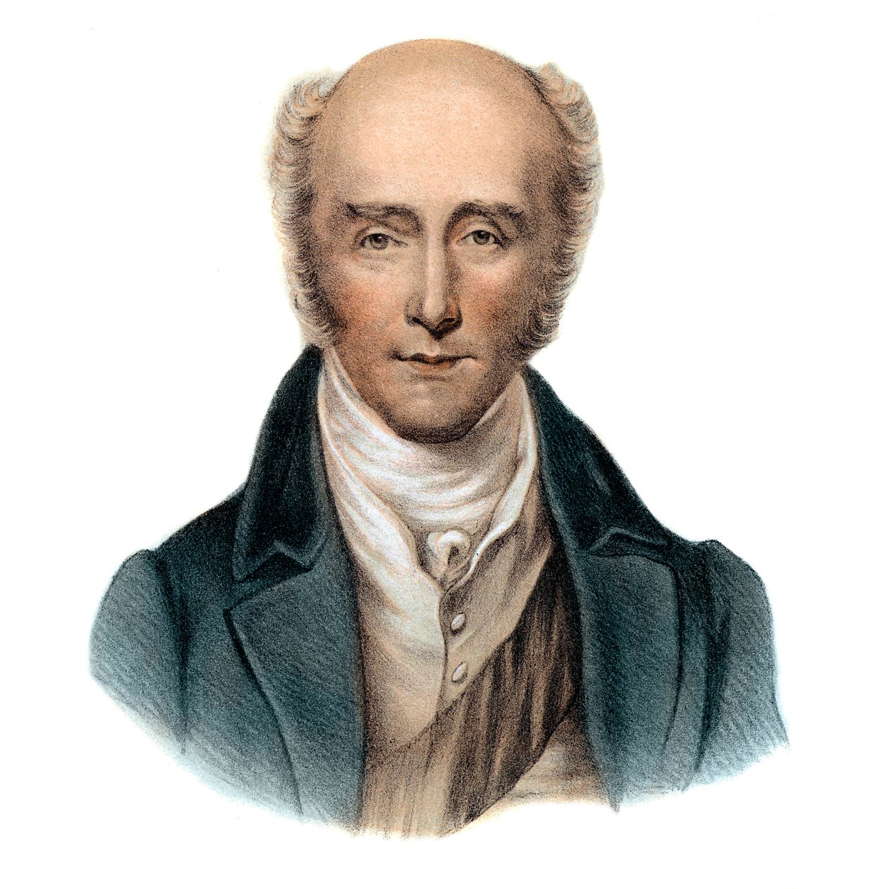 Portret Charlesa Greya, 2. hrabiego Greya (1764-1845) angielskiego polityka wigów (liberałów) autorstwa Unknown artist