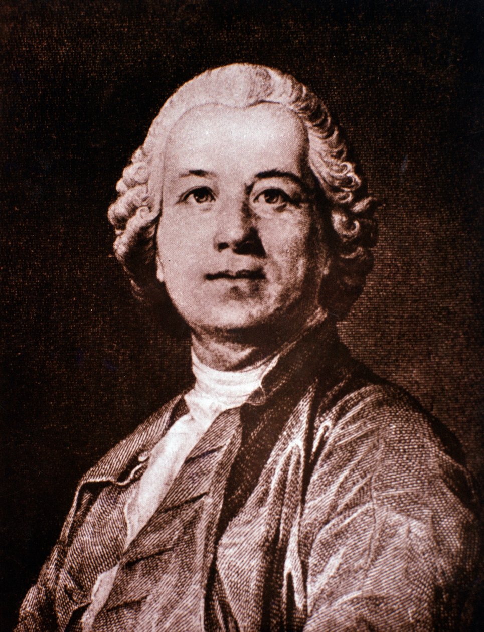 Portret Christopha Glucka (rycina) autorstwa Unknown artist