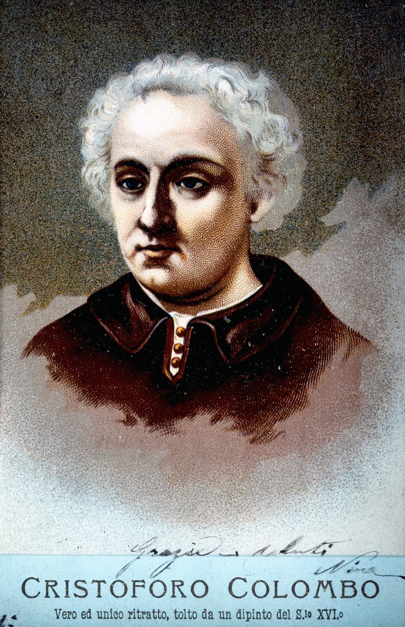 Portret Krzysztofa Kolumba autorstwa Unknown artist