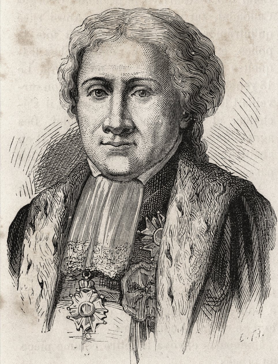 Portret Claude - Ambroise Régnier, książę Massa, prawnik, wielki sędzia, minister sprawiedliwości (1746-1814) autorstwa Unknown artist