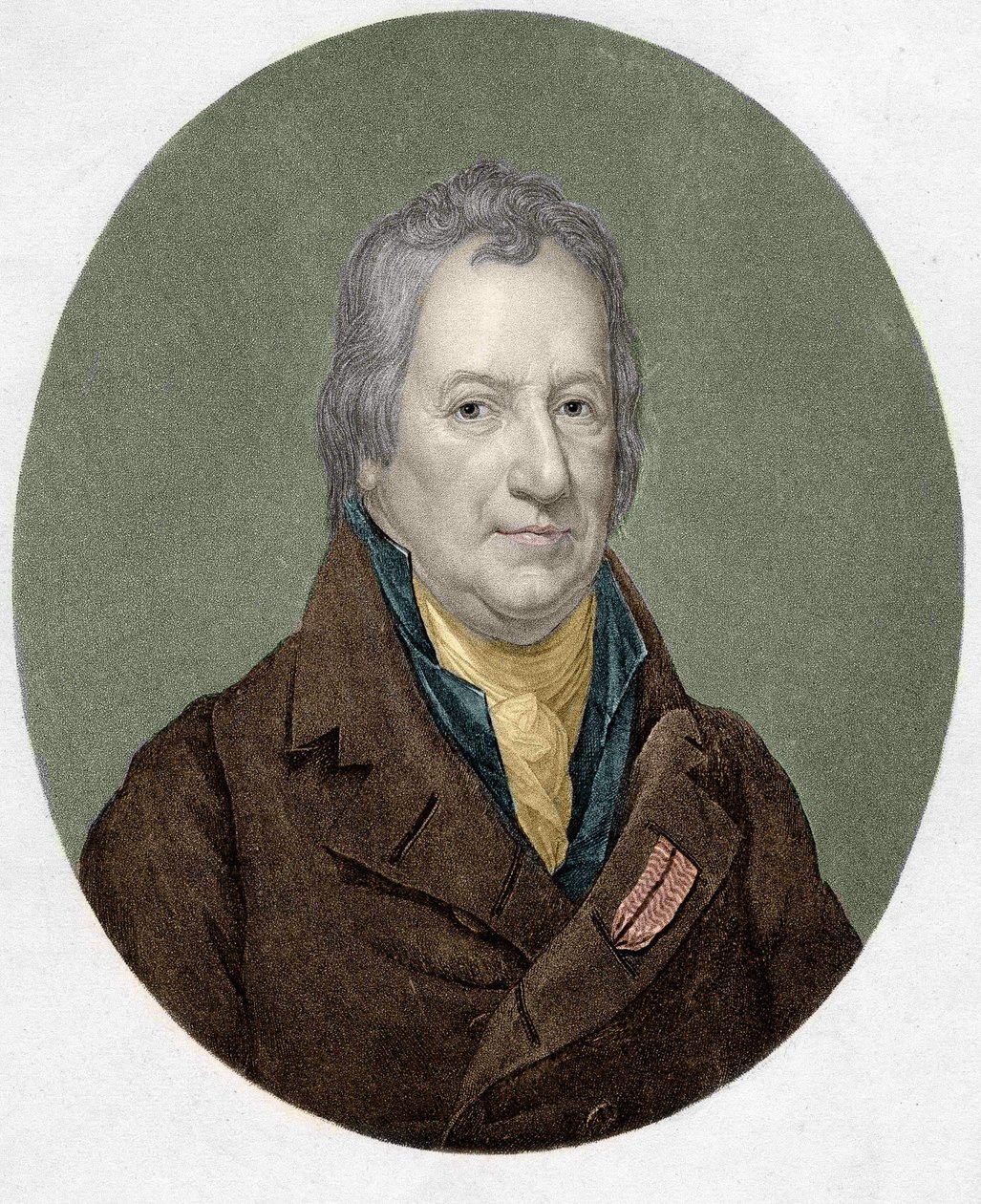 Portret Claude Louis, hrabiego Berthollet (1748 - 1822), francuskiego chemika. autorstwa Unknown artist