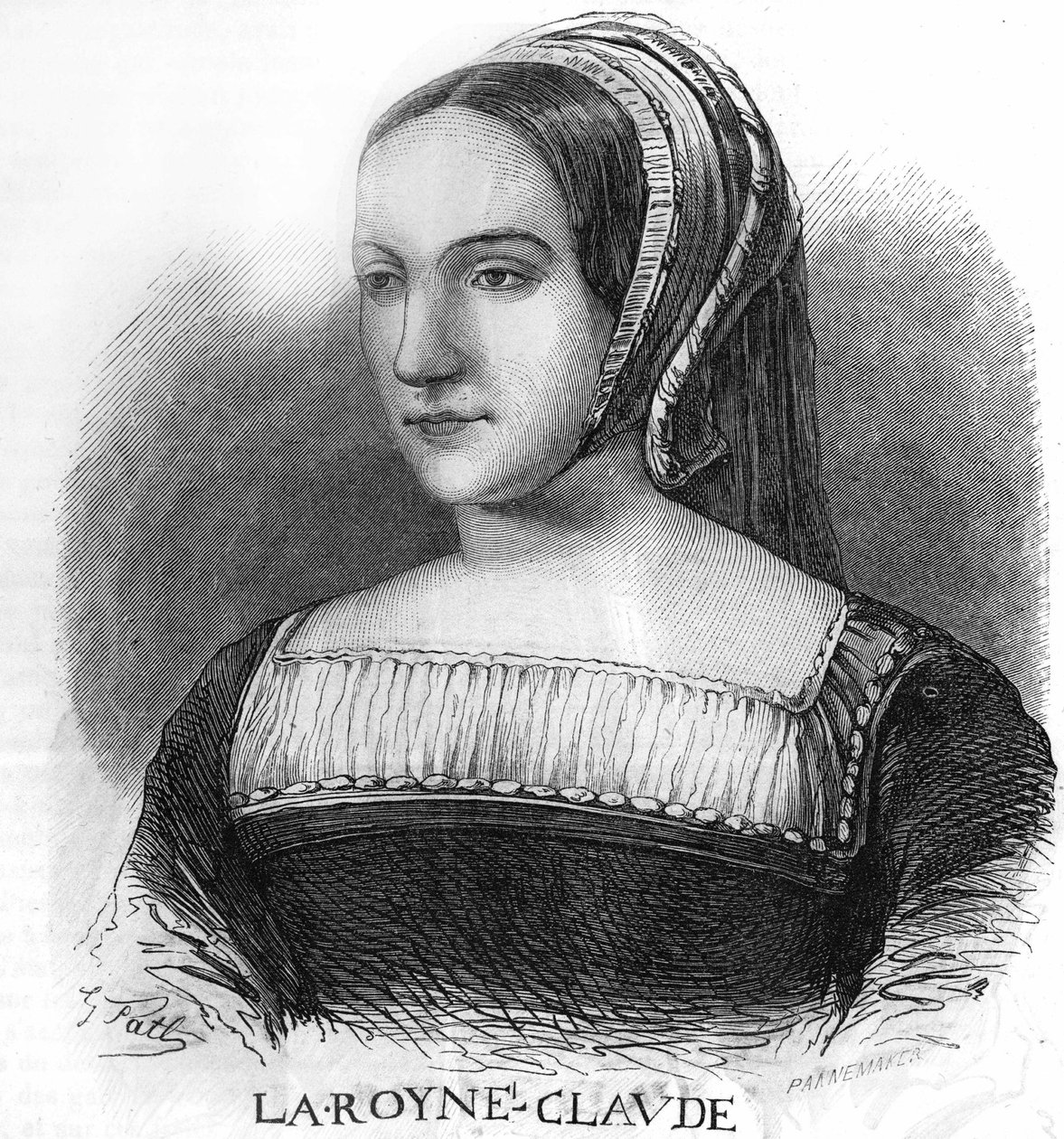 Portret Claude de France, żony króla Franciszka I (1499-1524). autorstwa Unknown artist