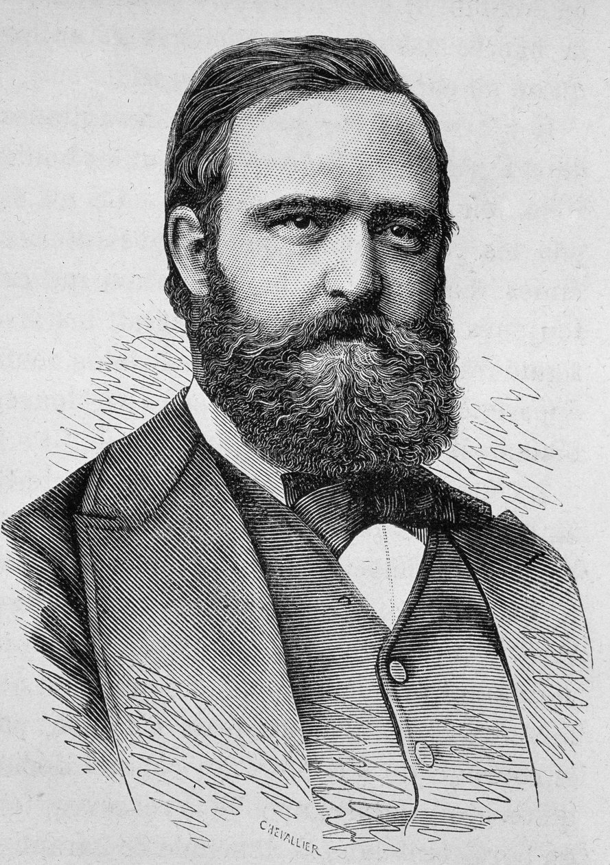 Portret Clémenta Duvernois. Rycina z końca XIX wieku w „Histoire de France” H. Martina. autorstwa Unknown artist