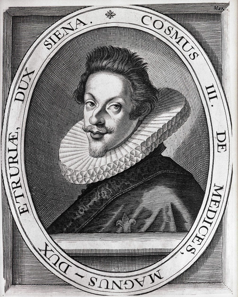 Portret Cosimo II autorstwa Medici.Cosimo II autorstwa Medicis. (1590-1621). autorstwa Unknown artist