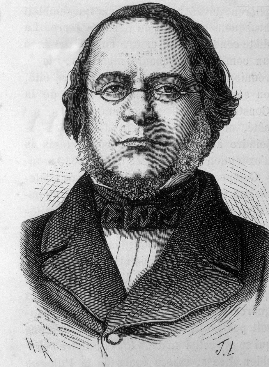Portret Daniele Manina (1804-1857), włoskiego polityka. autorstwa Unknown artist