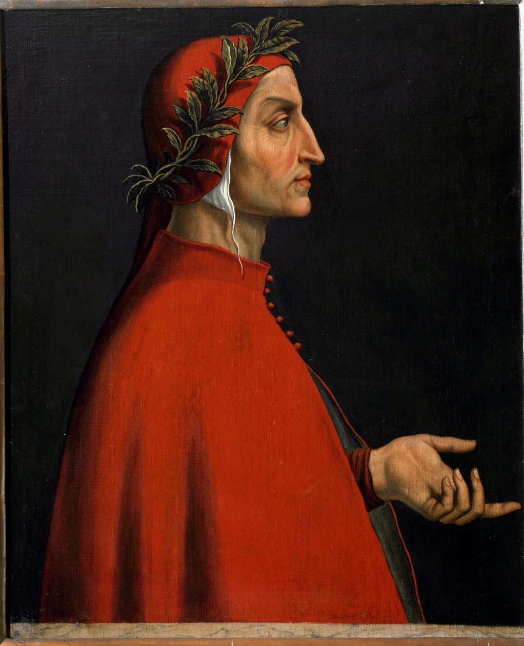 Portret Dantego Alighieri (obraz) autorstwa Unknown artist