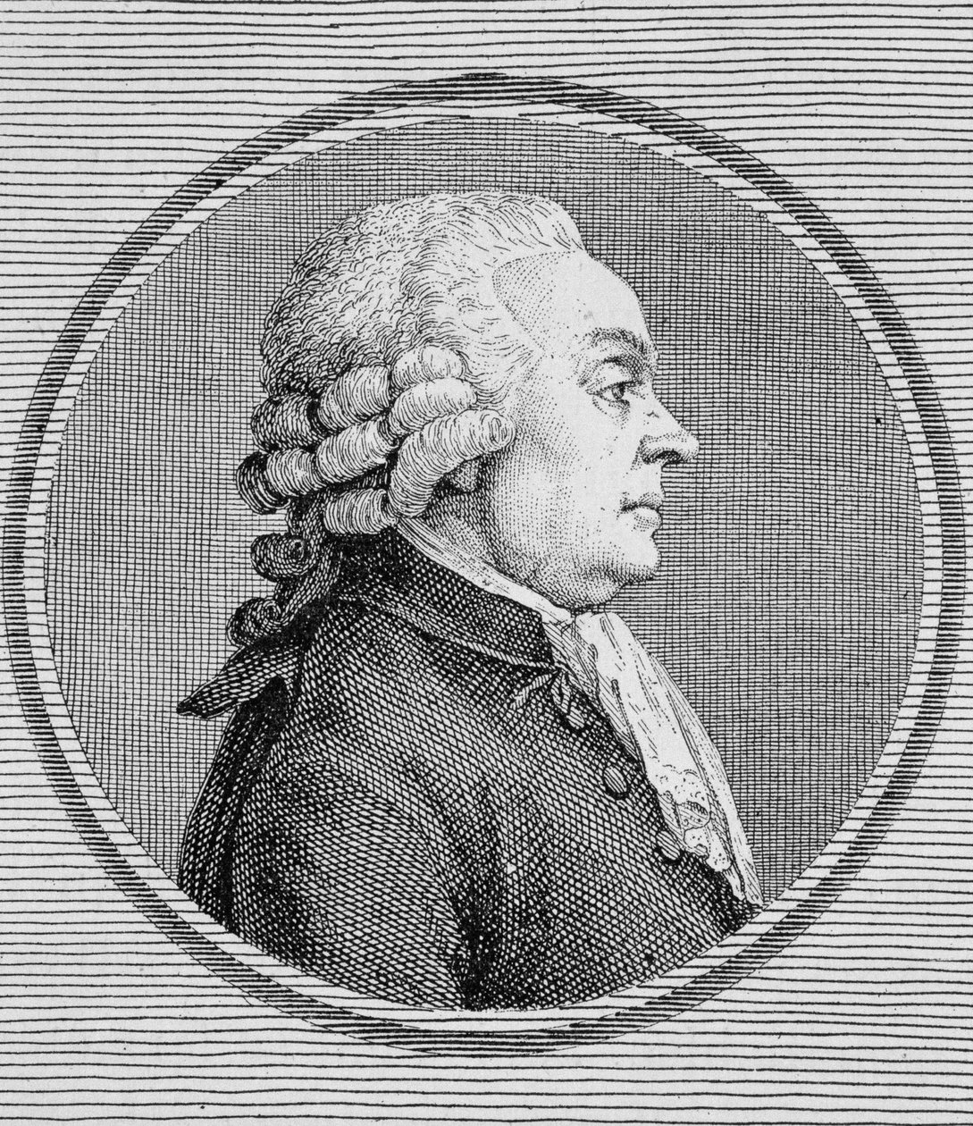 Portret Dionisa du Séséjour (1734 -?). Rycina z końca XIX wieku w „Histoire de France” H. Martina. autorstwa Unknown artist