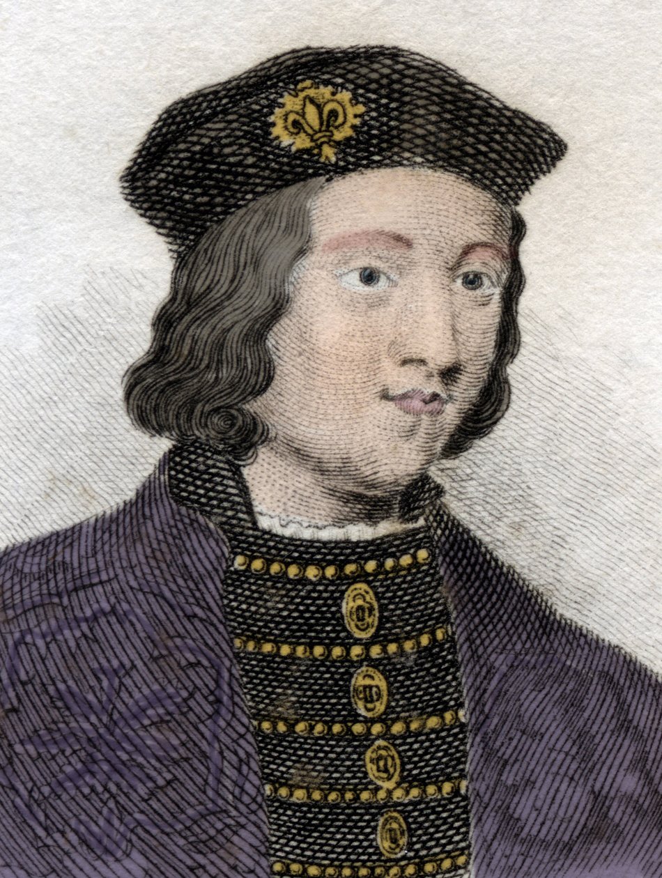 Portret króla Anglii Edwarda IV (1442 - 1483). autorstwa Unknown artist