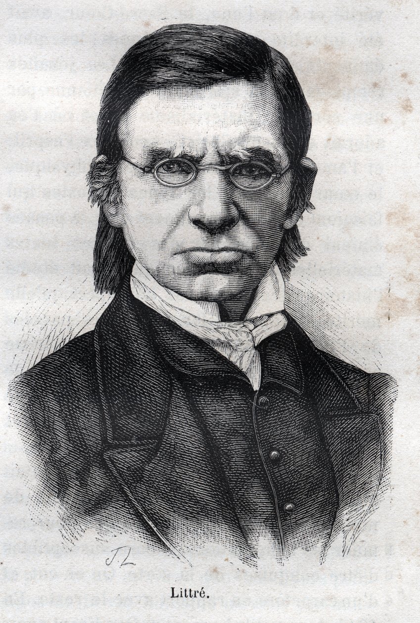 Portret Emile Littré (1801 - 1881) autorstwa Unknown artist