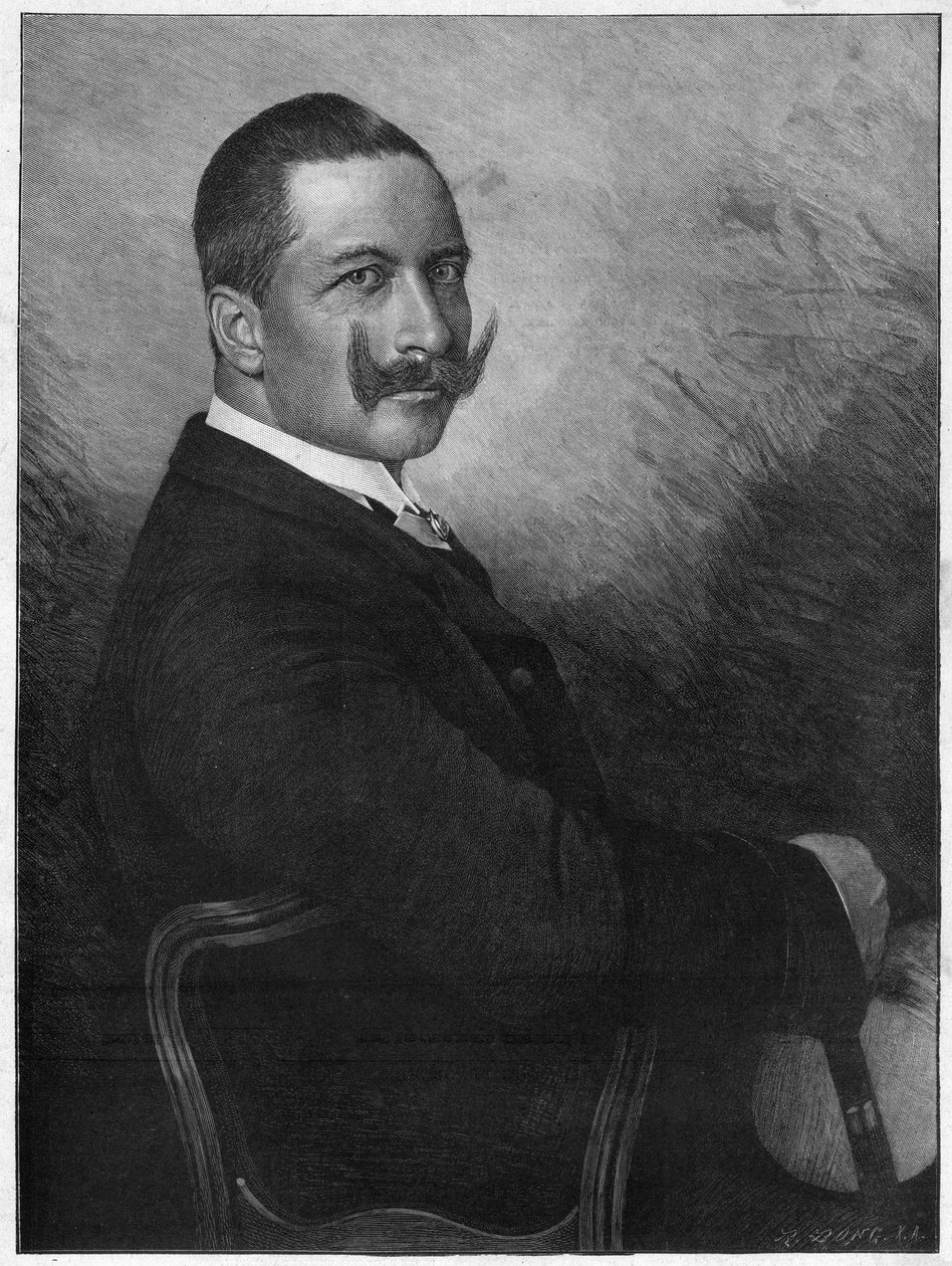 Portret cesarza Wilhelma II (1859-1941) (cesarza niemieckiego cesarza Wilhelma II i króla pruskiego) 1899 autorstwa Unknown artist