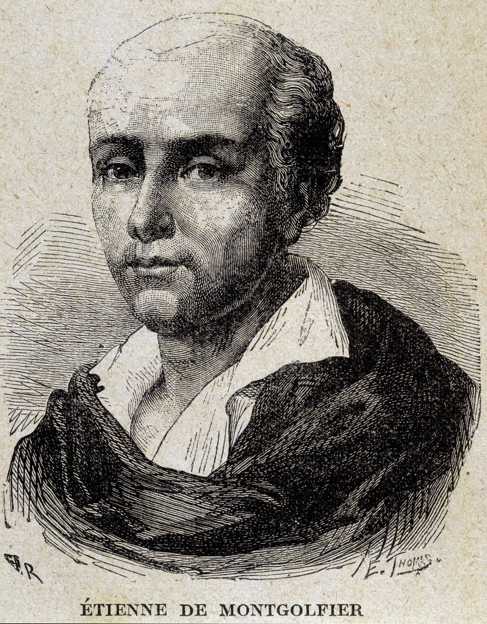 Portret Etienne de Montgolfier (1745 - 1799). autorstwa Unknown artist