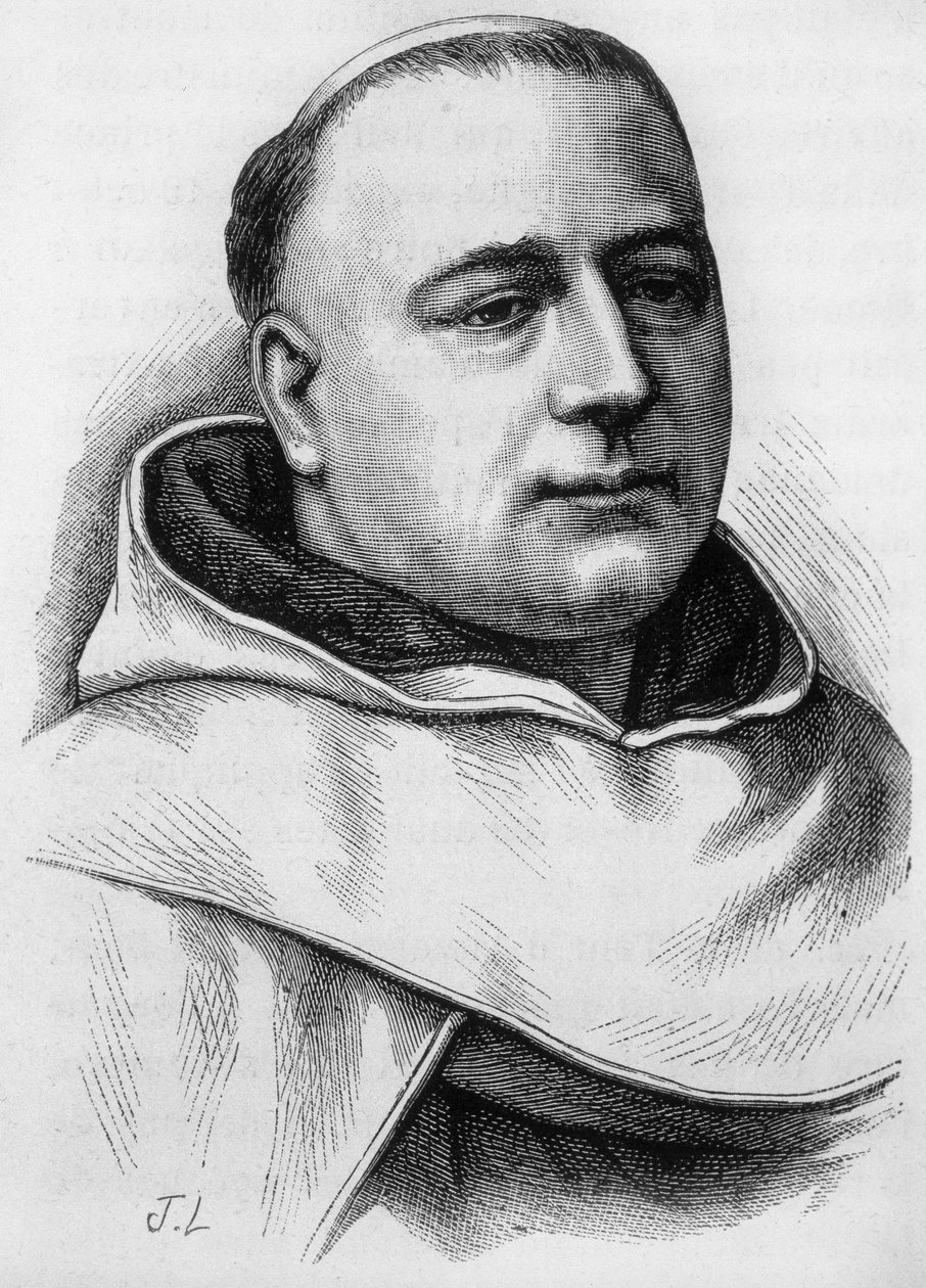Portret Ojca Hiacynta autorstwa Unknown artist