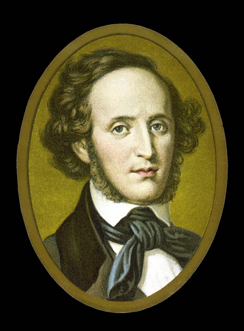 Portret Félixa Mendelssohna - Bartholdy