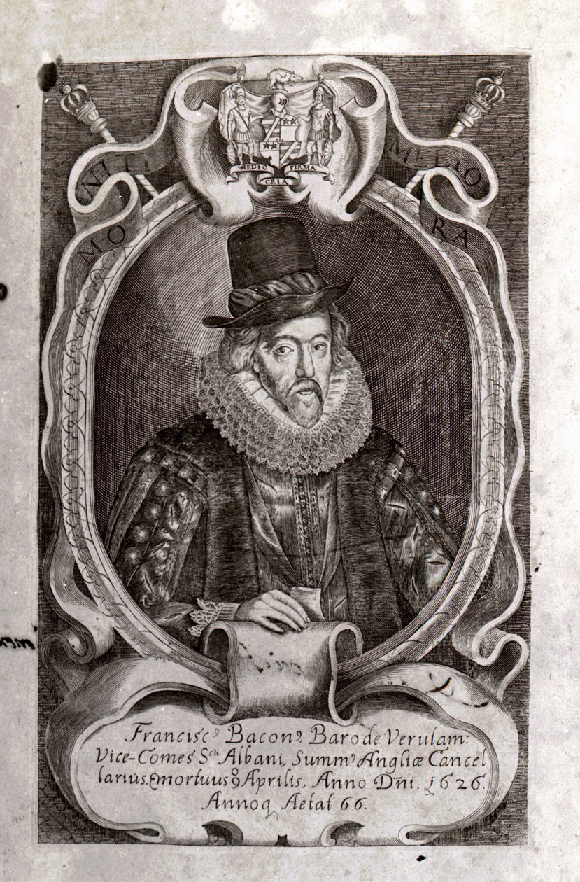Portret Francisa Bacona (1561 - 1626). autorstwa Unknown artist
