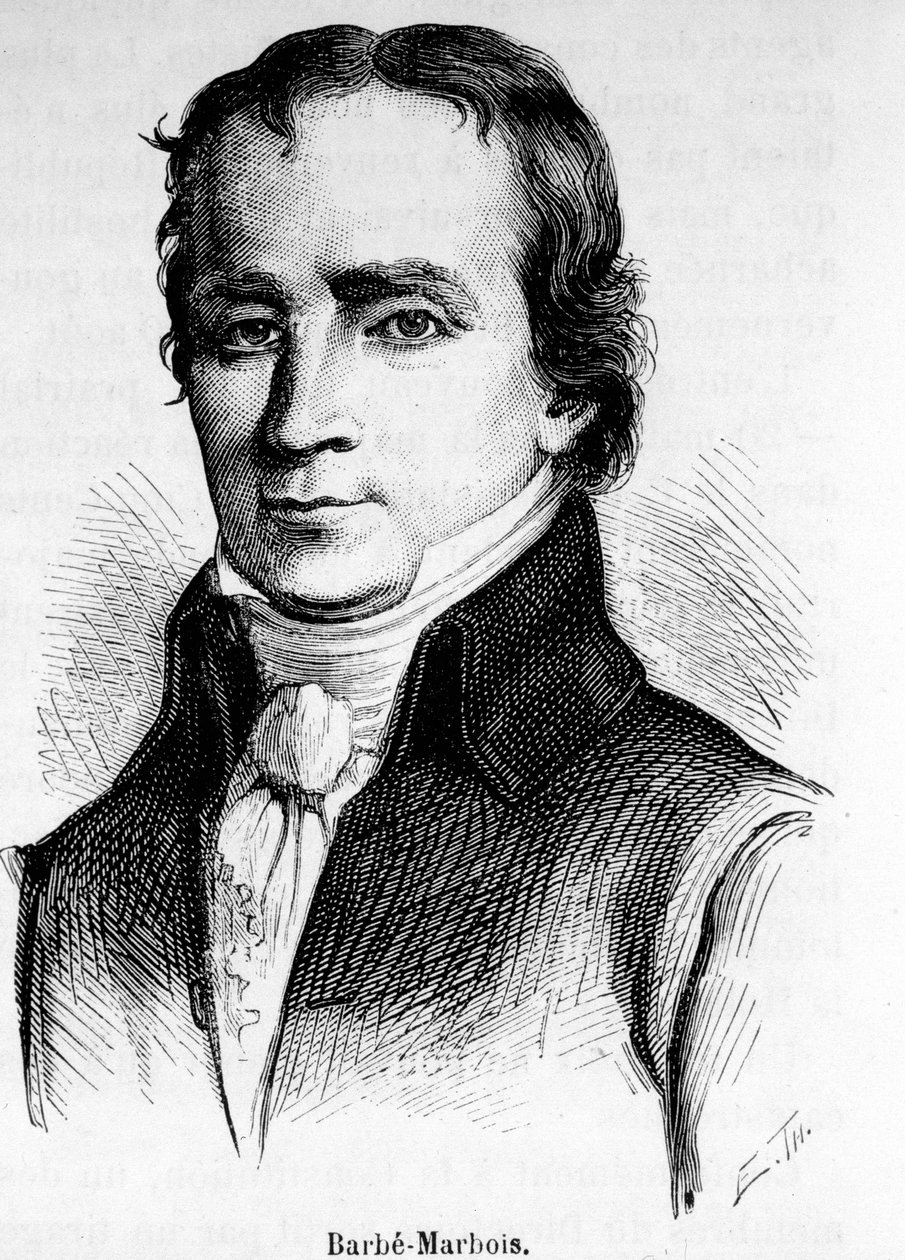 Portret Francois Barbe-Marbois (Barbe Marbois autorstwa Unknown artist