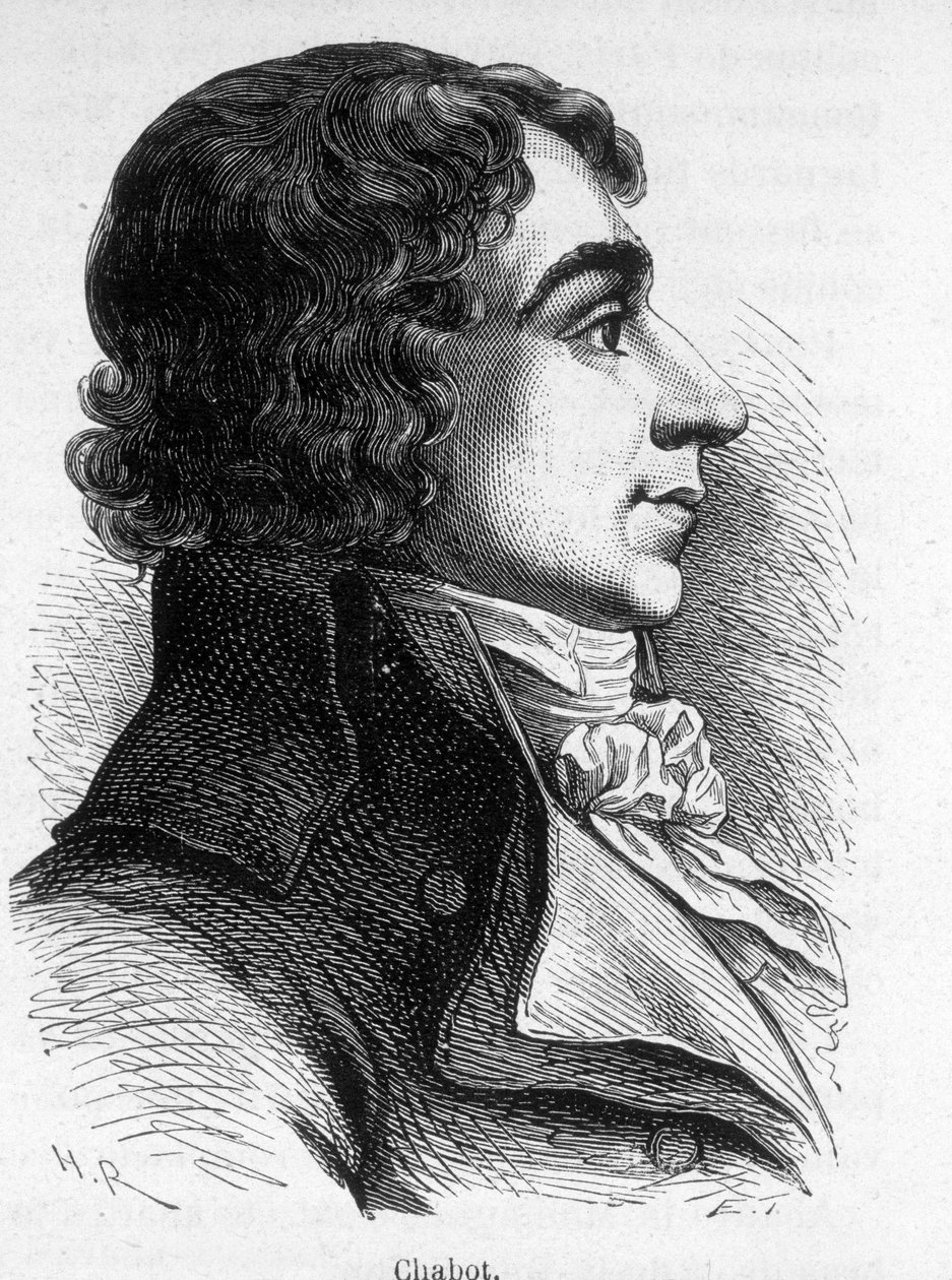 Portret Francois Chabot (1759-1794), polityk francuski. autorstwa Unknown artist