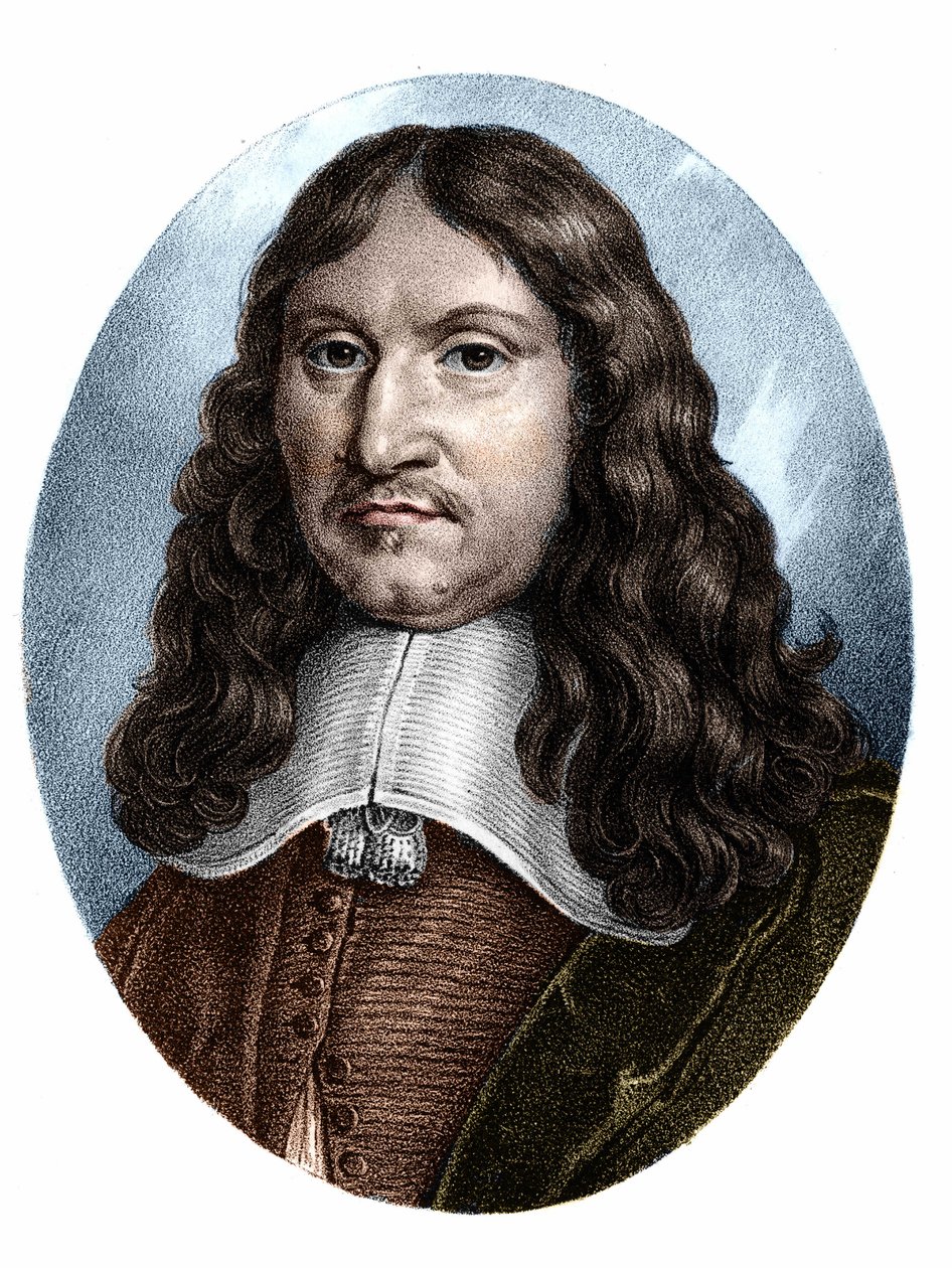 Portret Francois Eudes de Mezeray (1610-1683) Francuski historyk. autorstwa Unknown artist