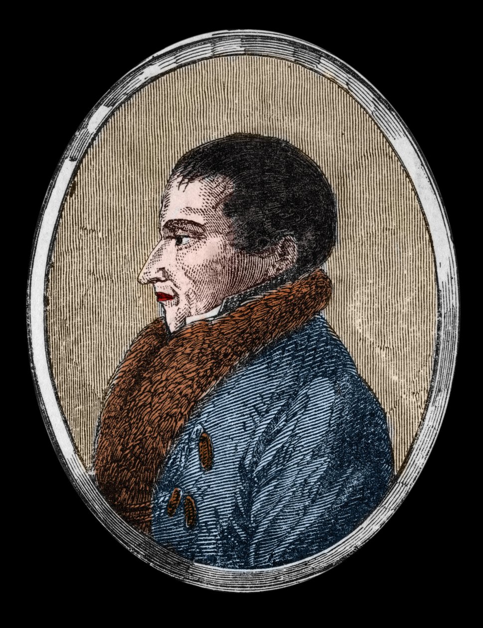 Portret francuskiego badacza przyrodnika Francois Perona (1775-1810). autorstwa Unknown artist