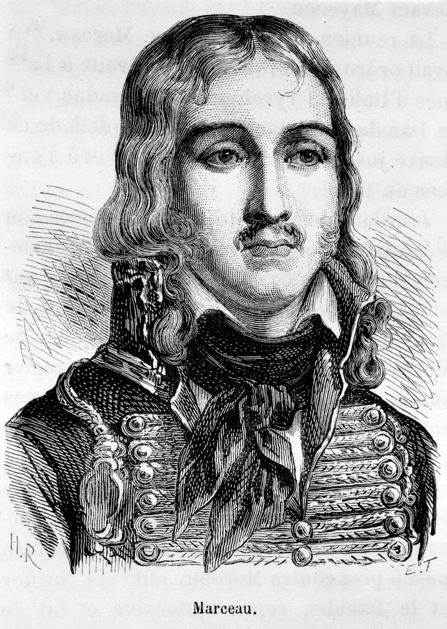 Portret Francois Severina Desgraviers Marceau (1769-1796), francuskiego generała. autorstwa Unknown artist