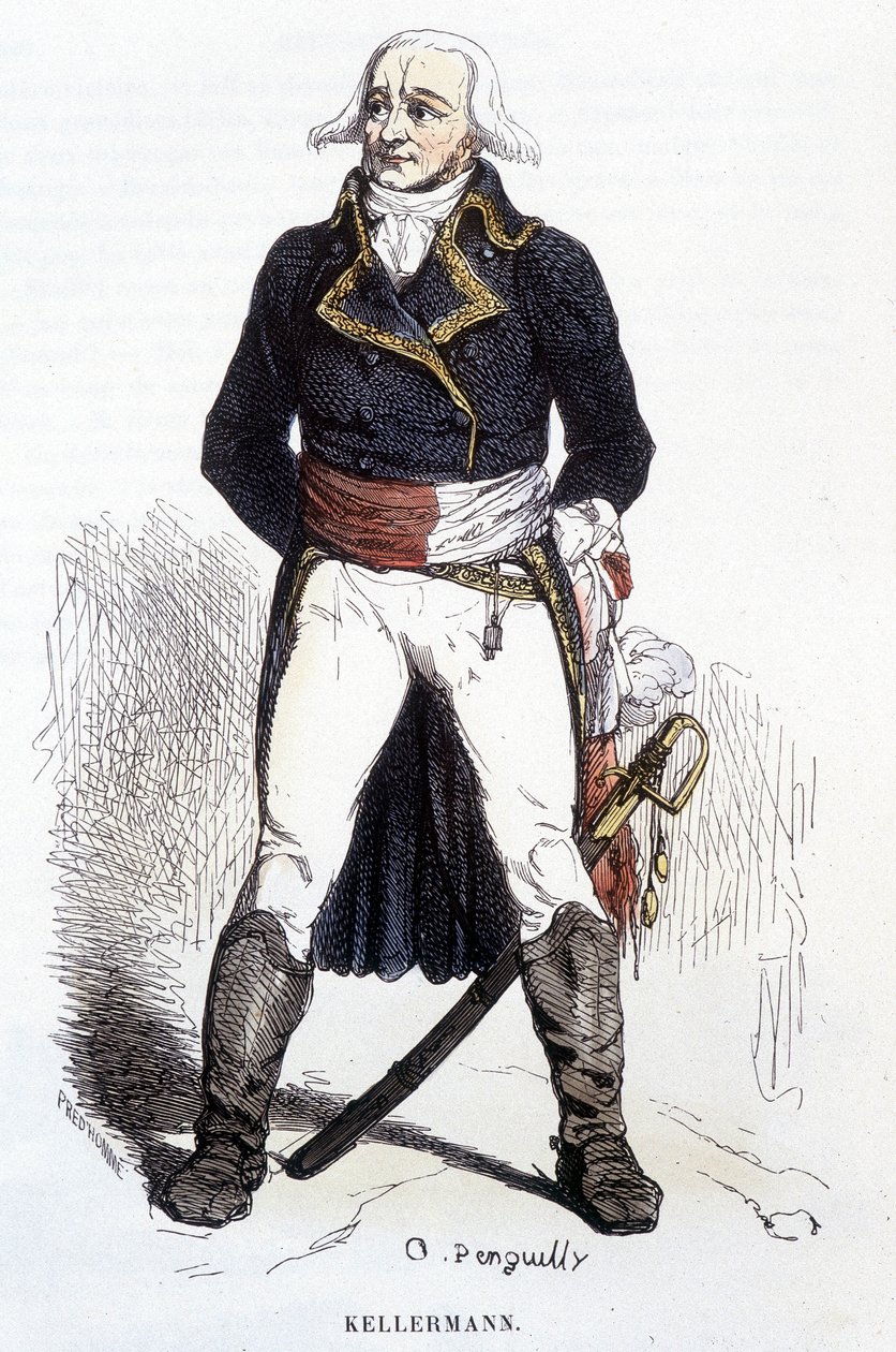 Portret François Christophe Kellerman - grawer autorstwa Unknown artist