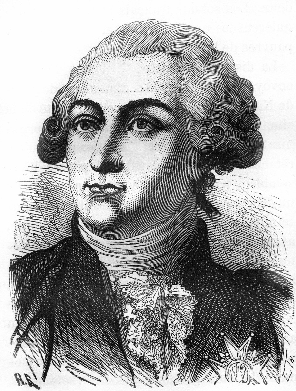 Portret François Claude Amour, markiza de Bouillé (1739-1800), generała francuskiego. autorstwa Unknown artist