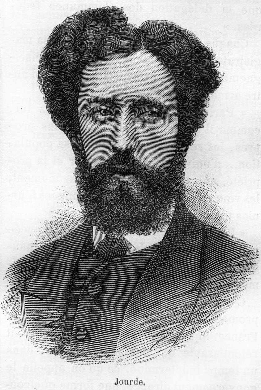Portret Francois Jourde. Rewolucjonista francuski 1843-1893. autorstwa Unknown artist