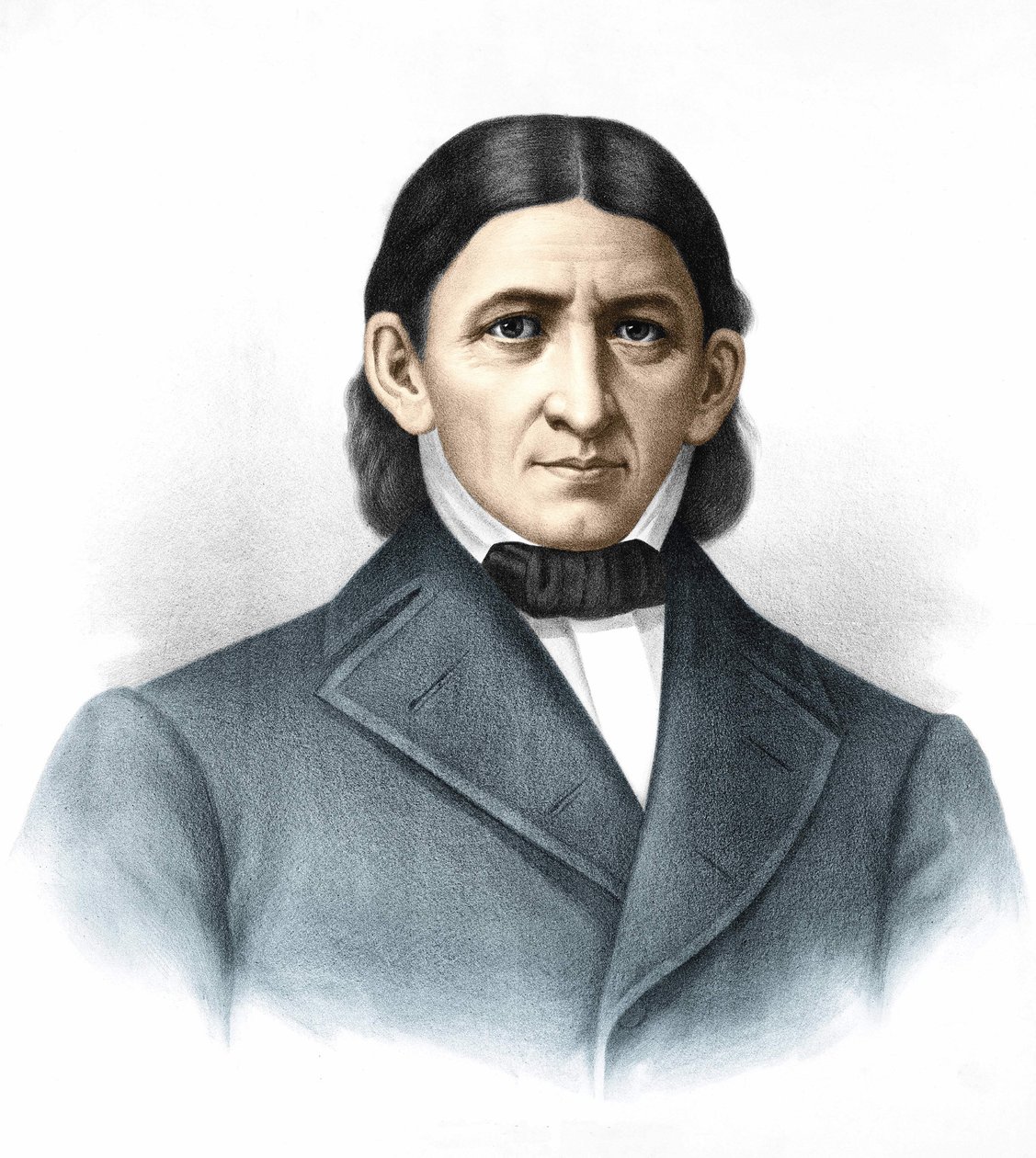 Portret Friedricha FrżBela (1782 - 1852) pedagoga niemieckiego. autorstwa Unknown artist