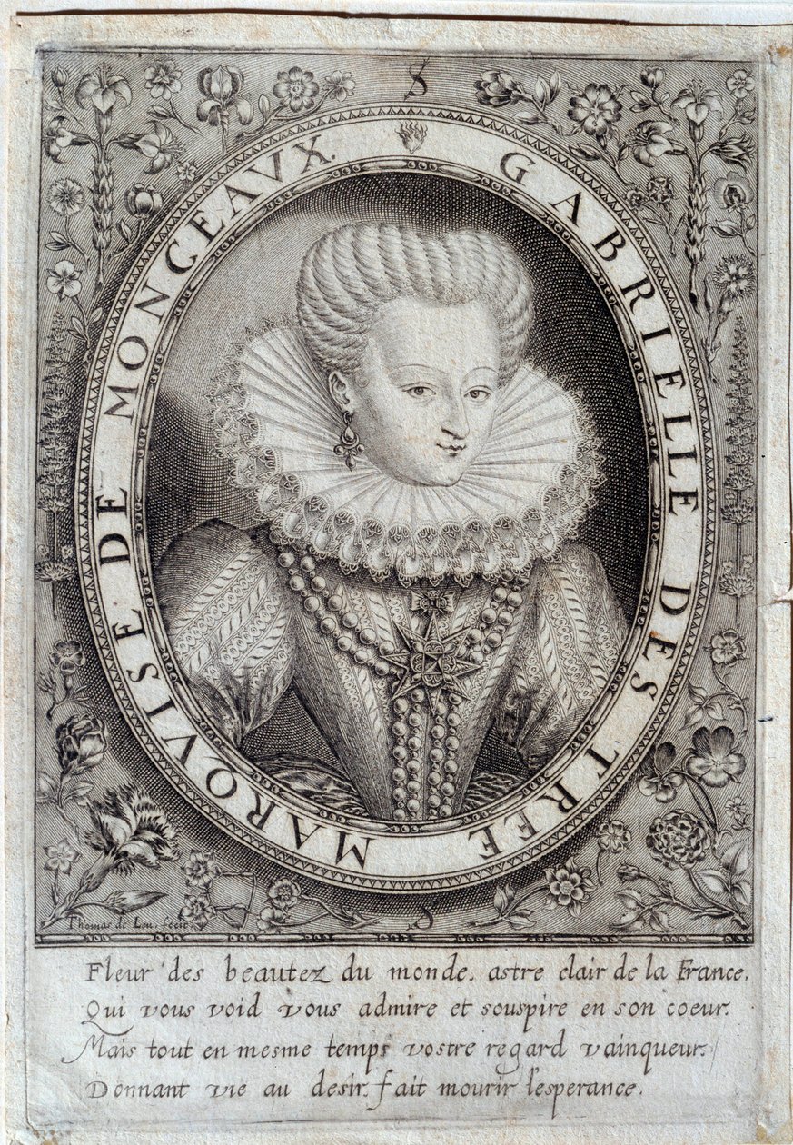 Portret Gabrielle d
