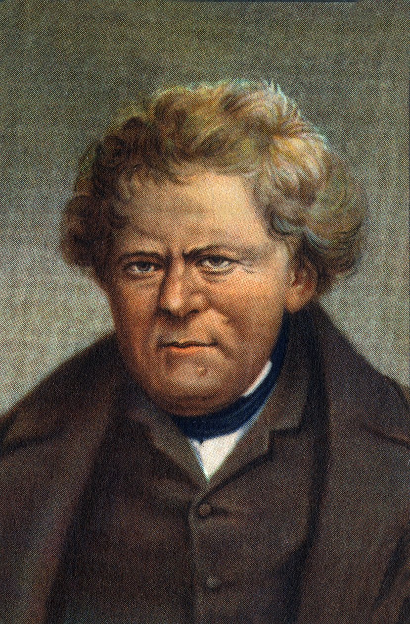 Portret niemieckiego fizyka George