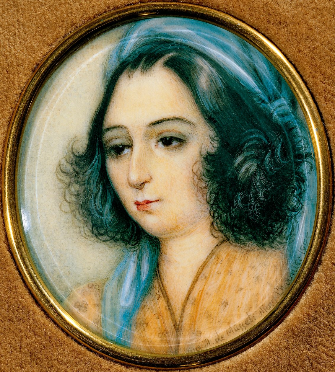 Portret George Sand autorstwa Unknown artist