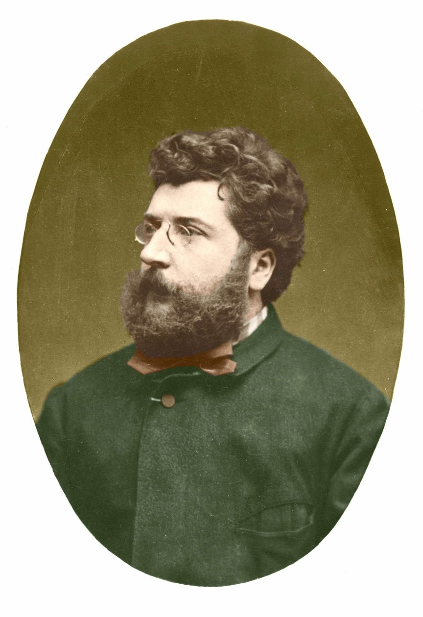 Portret Georgesa Bizeta (1838 - 1875). autorstwa Unknown artist