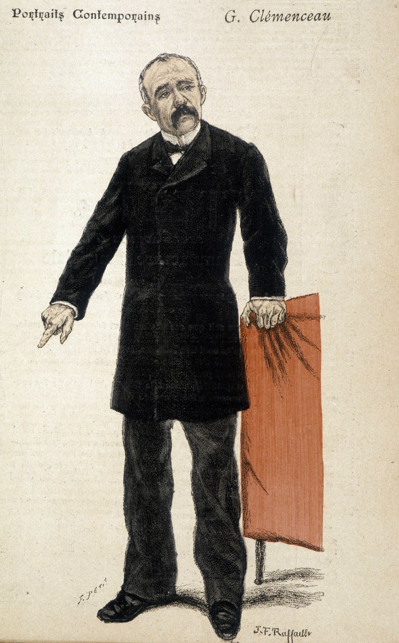 Portret Georges Clemenceau autorstwa Unknown artist