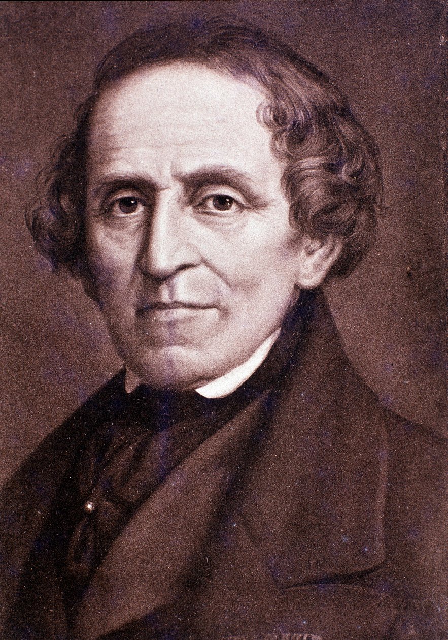 Portret Giacomo Meyerbeera (rycina) autorstwa Unknown artist