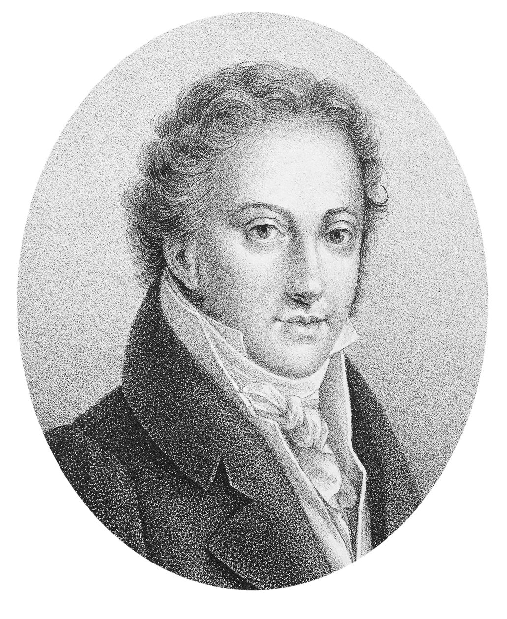 Portret Gioacchino Rossiniego (1792-1868) Włoski kompozytor. autorstwa Unknown artist