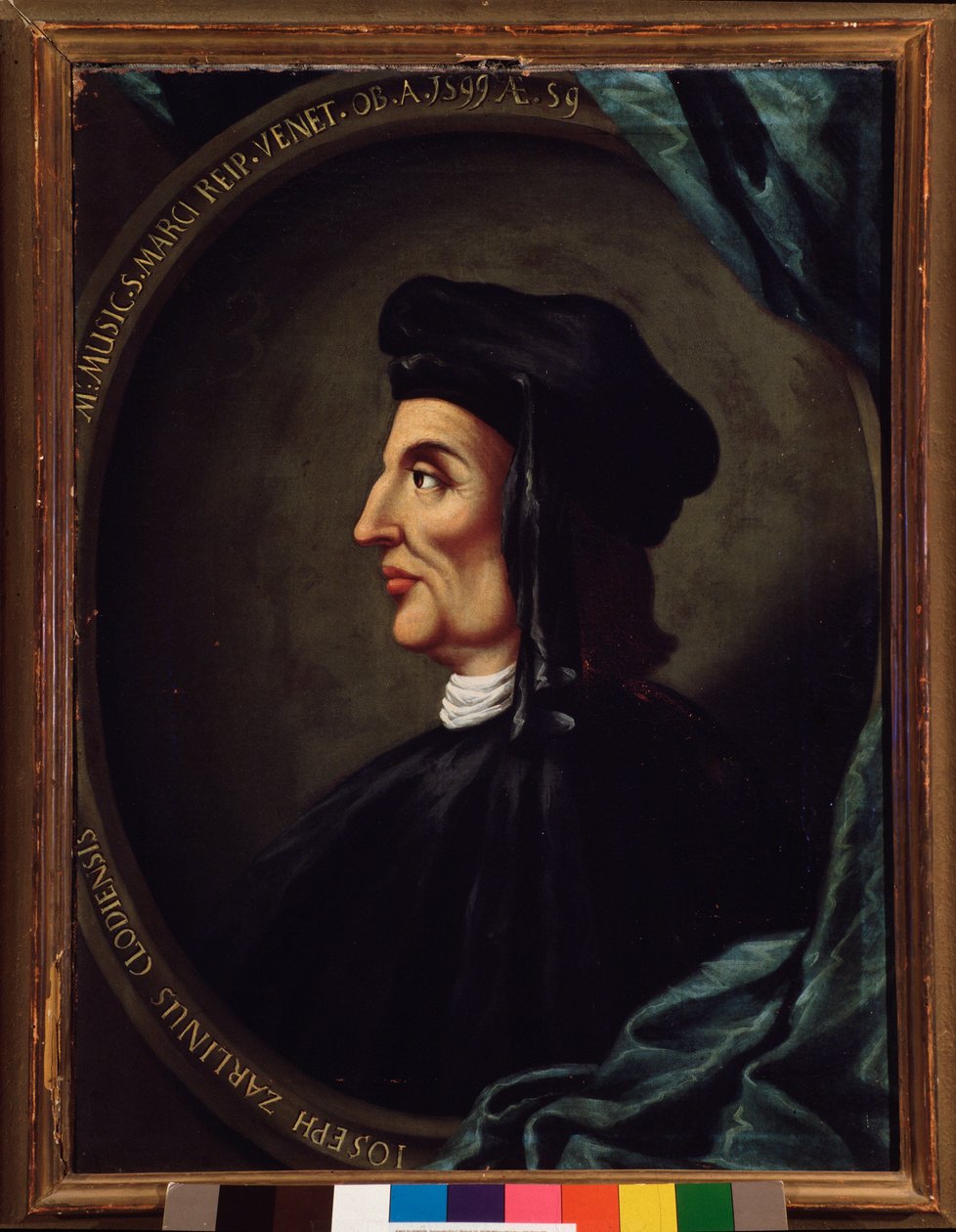 Portret Gioseffo Zarlino (malarstwo) autorstwa Unknown artist