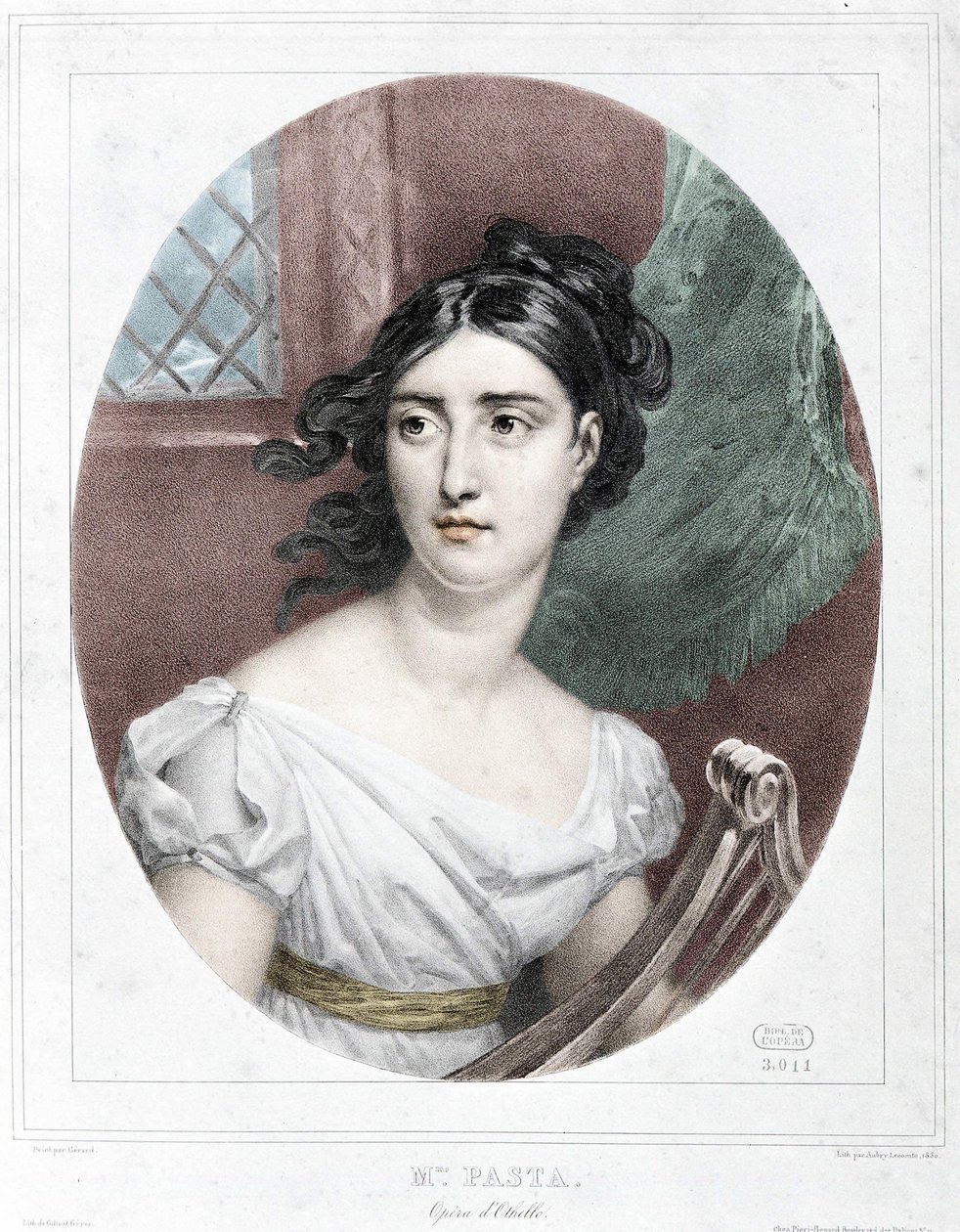 Portret makaronu Giuditta (1797-1865) autorstwa Unknown artist