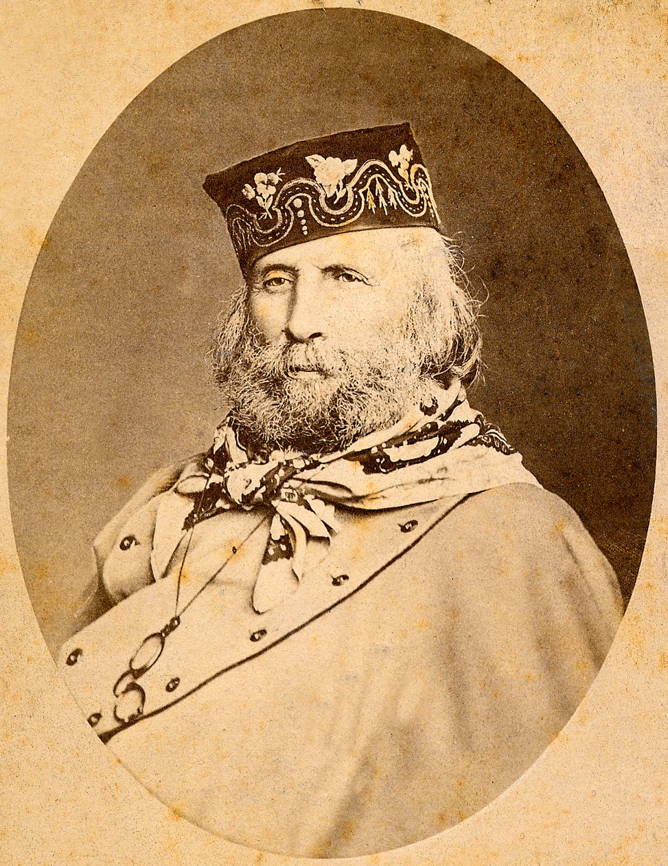 Portret Giuseppe Garibaldiego (1807-1882) 1875. autorstwa Unknown artist