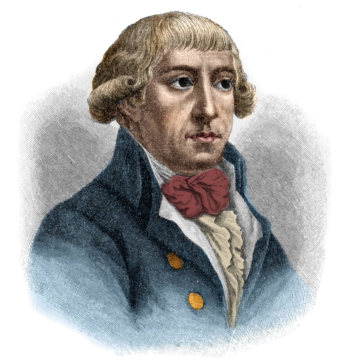 Portret Gottfrieda Augusta Burgera (Geoffroy Auguste Burger autorstwa Unknown artist